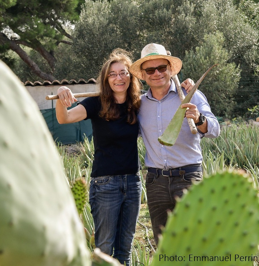 Marie et Laurent au domaine